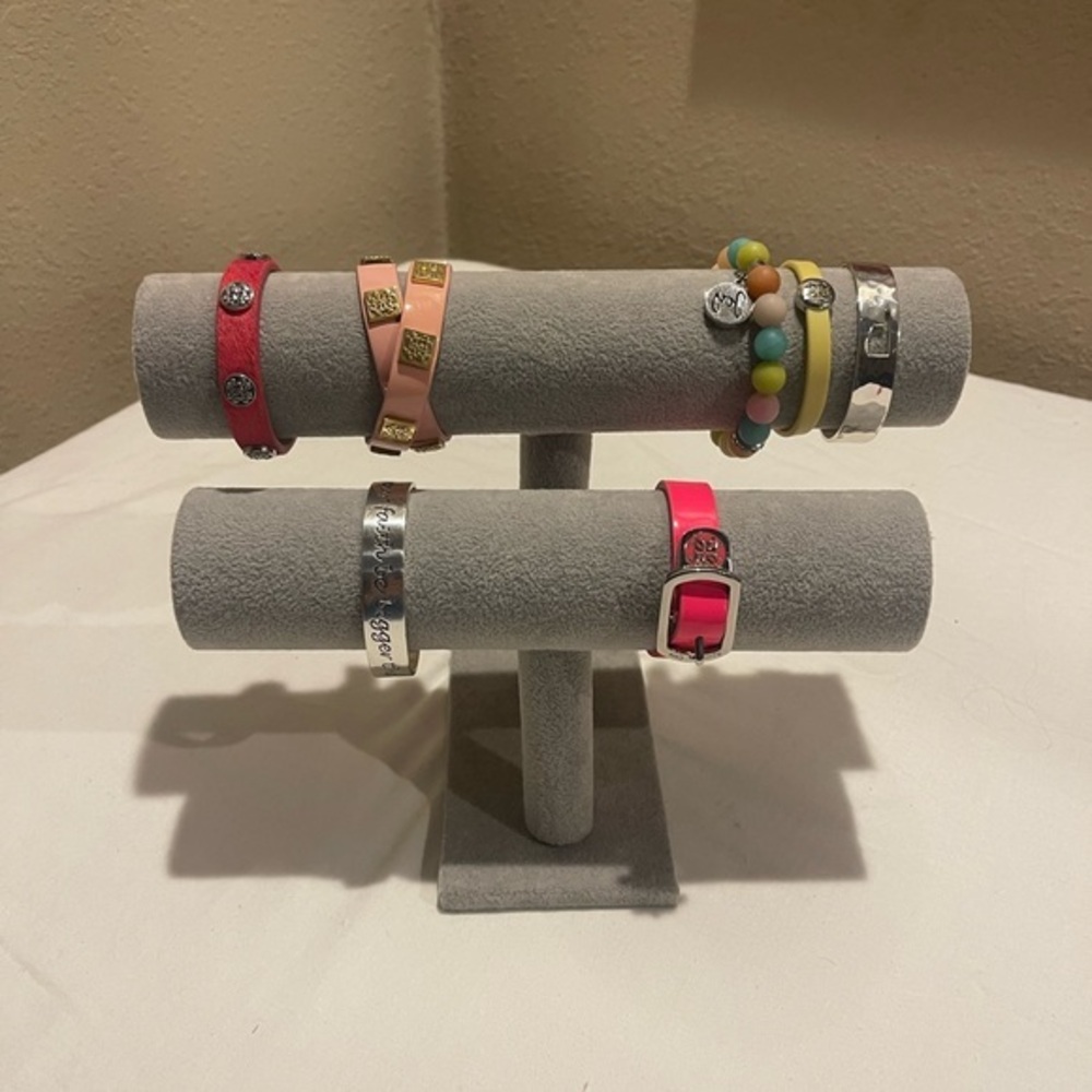 EUC Rustic Cuff bracelet lot of of 7 medium adult size